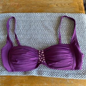 Jantzen bejeweled bikini top